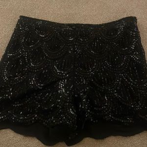 FOREVER 21 sparkle shorts